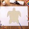 20pcs Sea Turtle Shape Unfinished Wood Cutouts DIY Crafts Blank Hanging Wooden Tags Ornaments with Ropes for Summer Ocean Sea Theme Party Decoration